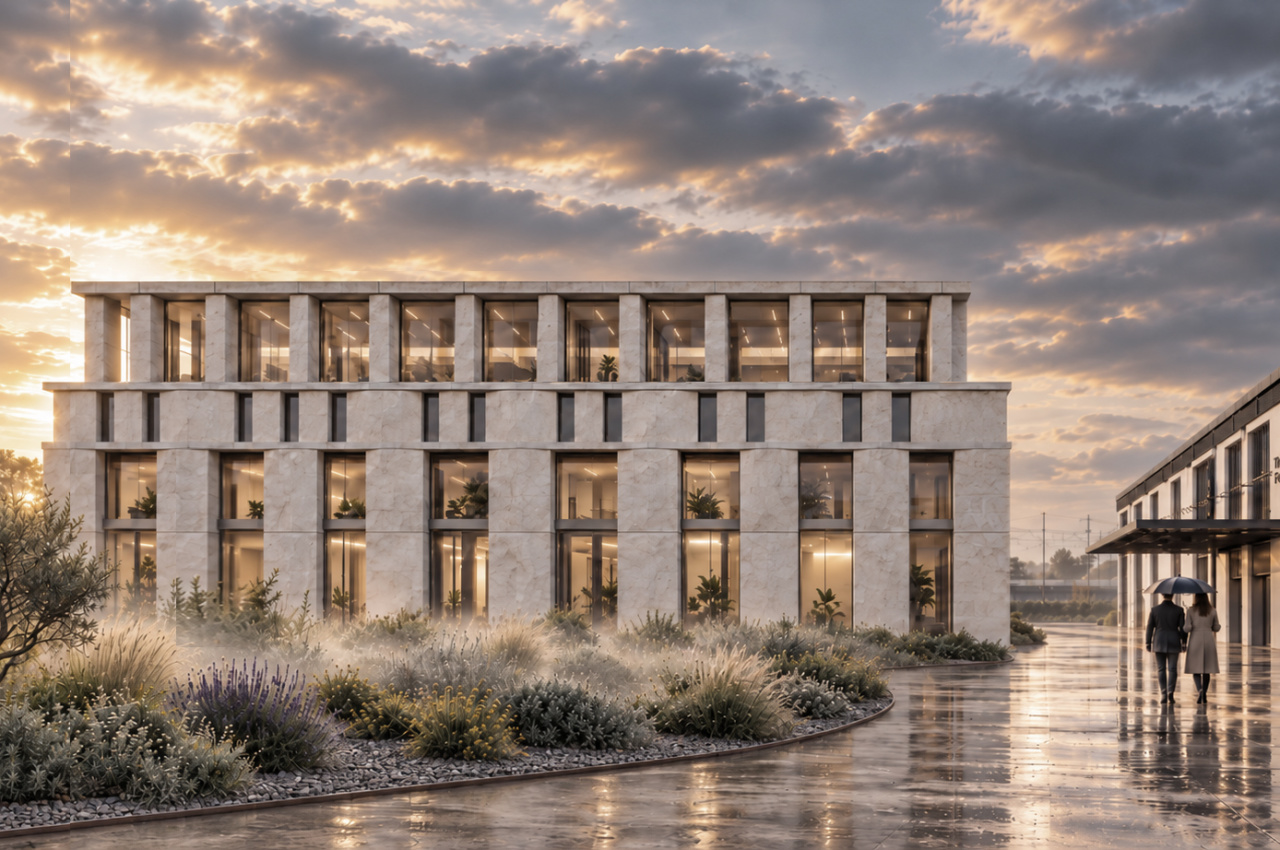 Immeuble de bureaux (31) - concours 2021 - aafm + Ghotmeh