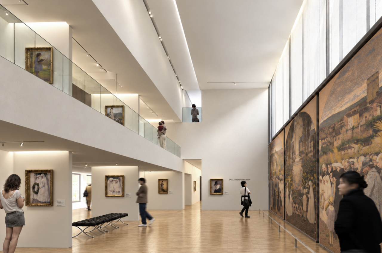 Musée Henri Martin (46) - concours 2013 - aafm + E & L Beaudouin